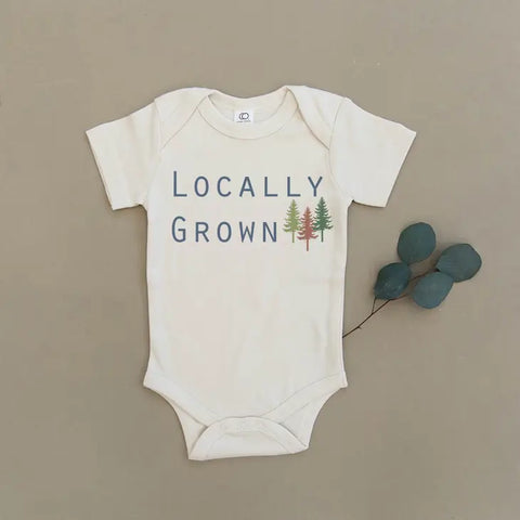 Locally Grown - Short Sleeve Onesie