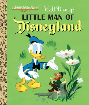 Little Man Of Disneyland - Little Golden Book