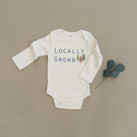 Locally Grown - Long Sleeve Onesie