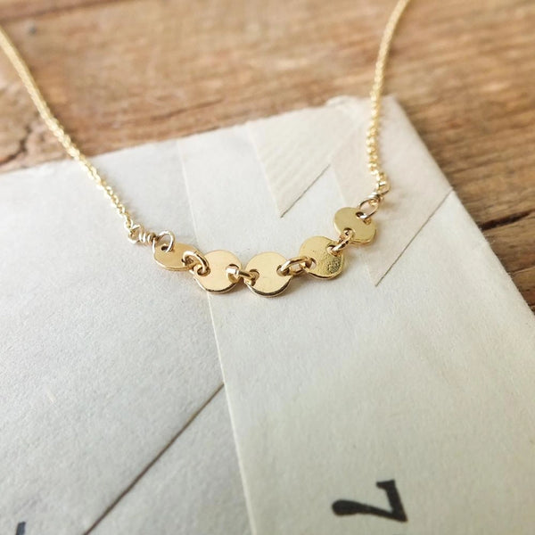 Mothers + Daughters Necklace - Gold
