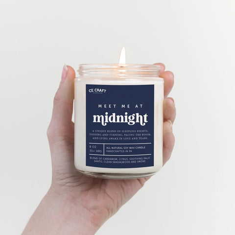 Meet Me At Midnight - Soy Wax Candle