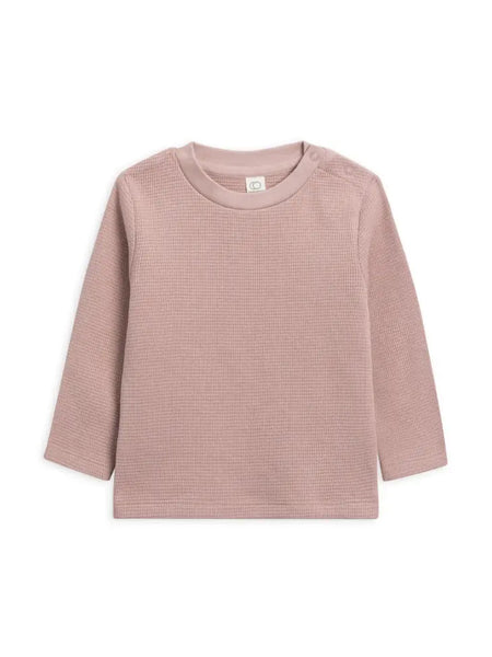 Messa Waffle Knit Top - Fig