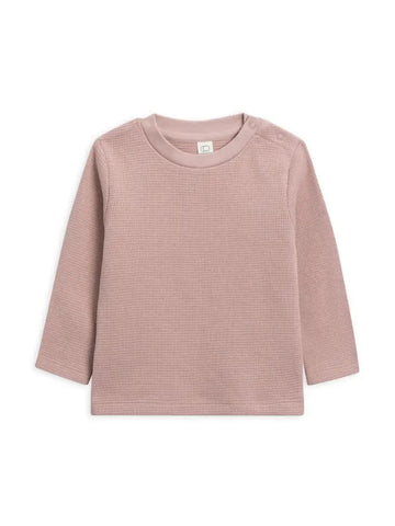 Messa Waffle Knit Top - Fig