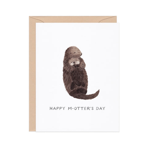 Otter Mom - Mother's Day Card