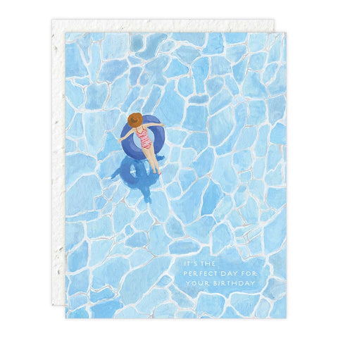 Pool Day - Birthday Card
