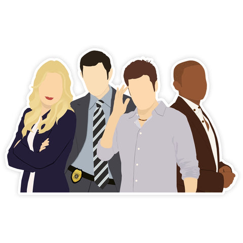 Psych Cast - Sticker