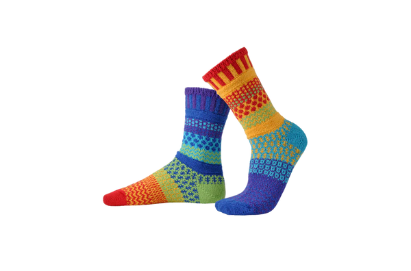 Rainbow Crew Socks - Sol Mate Socks