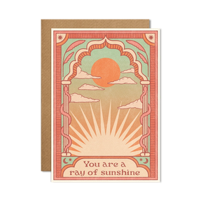 You Are a Ray of Sunshine - Love Card