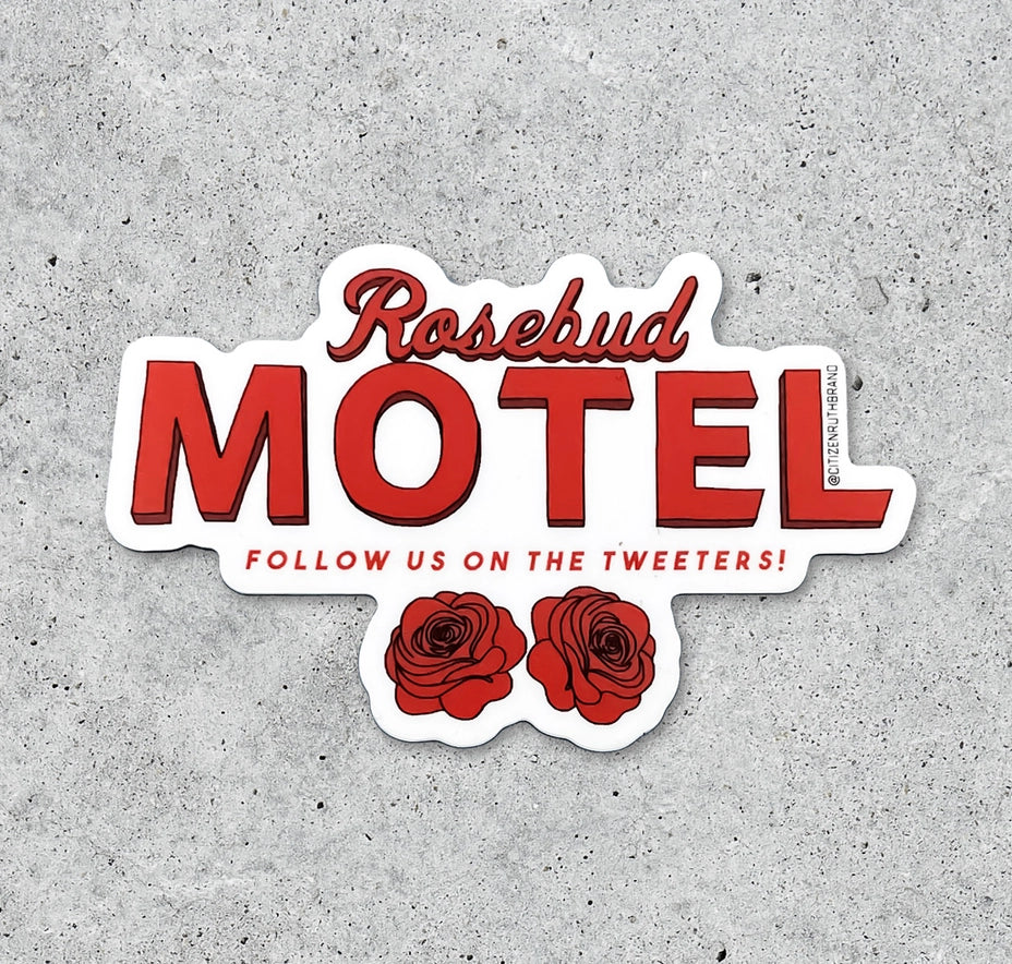 Rosebud Motel - Sticker