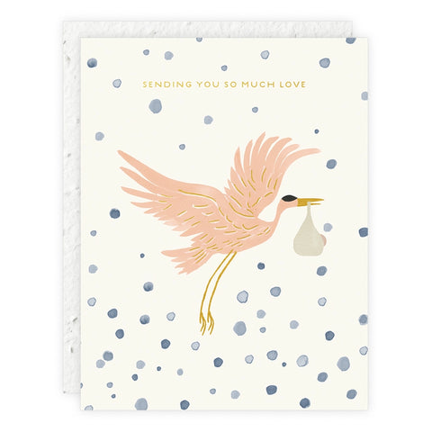 Sending You So Much Love - Baby Card