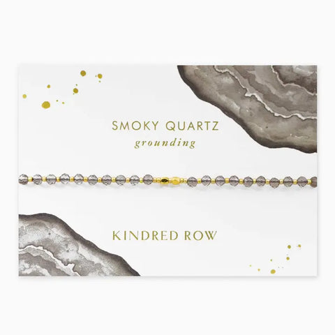 Smoky Quartz Healing Gemstone Stacking Bracelet