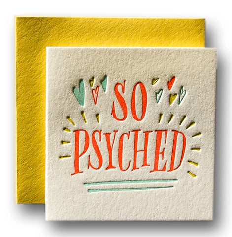 Tiny Psyched - Tiny Card