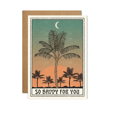 So Happy For You - Congratulations Card