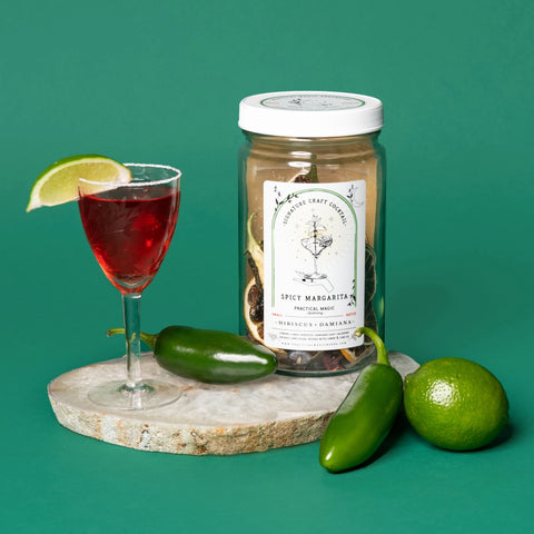 Spicy Margarita + Hibiscus - 32oz Craft Cocktail Kit