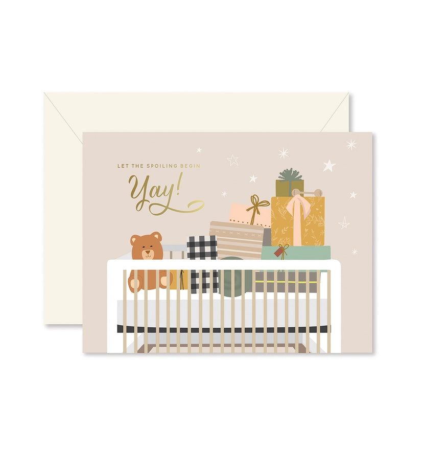 Spoiling Baby - Baby Card