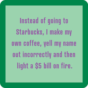 Starbucks Coaster