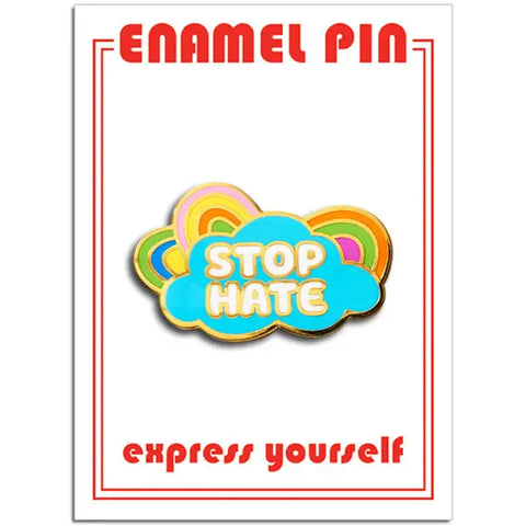 Stop Hate - Pin