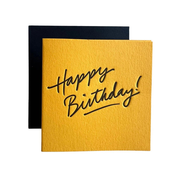 Happy Birthday Jotter - Tiny Card