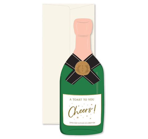 A Toast To You - Congratulations Card