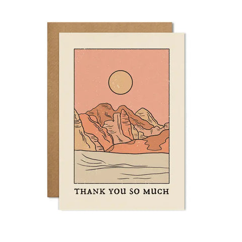 Thank You So Much - Thank You Card