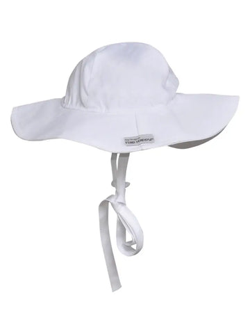 White - Floppy Sun Hat