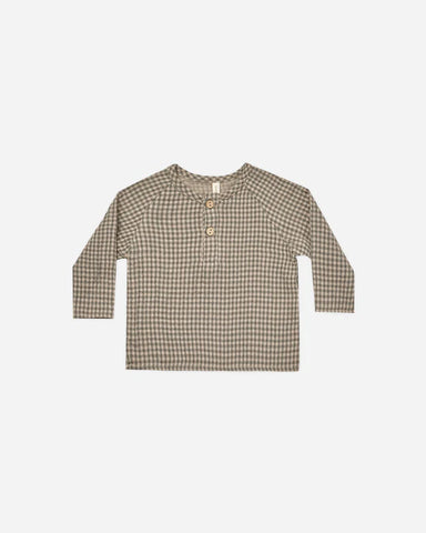 Zion Shirt - Forest Micro Plaid