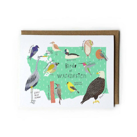 Washington Birds - General Card