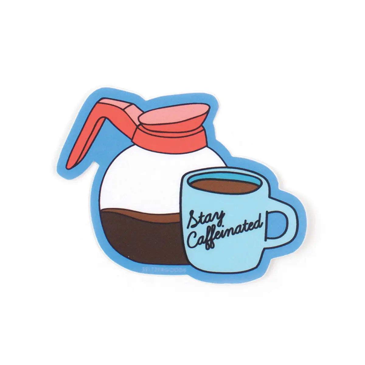 Caffeinated - Sticker