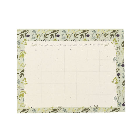 Garden Herb - Calendar Desk Pad