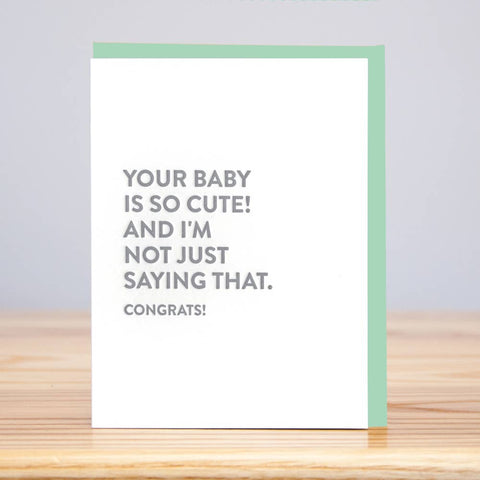Cute Baby Congrats - Baby Card