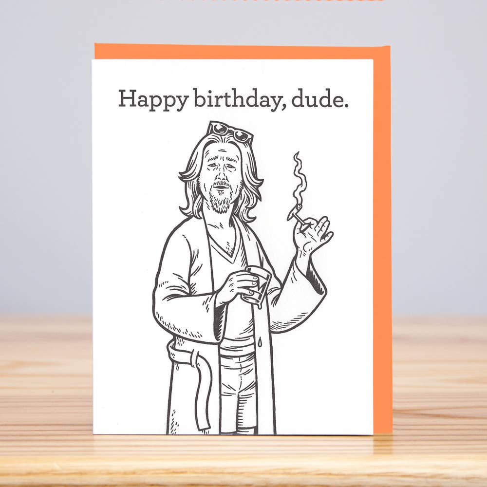 Lebowski - Birthday Card