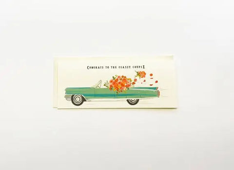 Congrats Classy Couple - Wedding Card