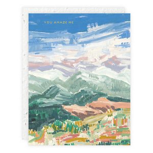 Mountain Top - Congratulations Card