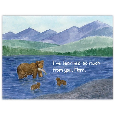 Mama Bear - Mother's Day Card