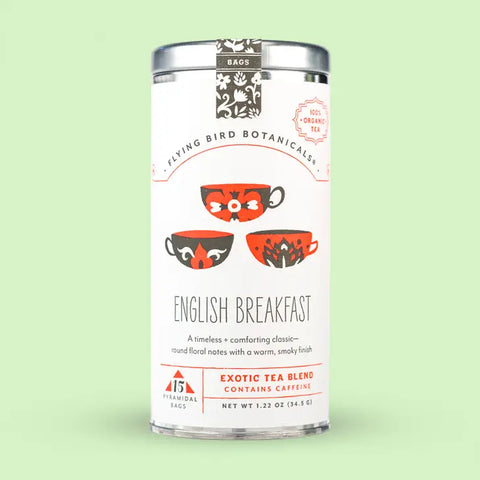 English Breakfast- 15 Tea Bag Tin