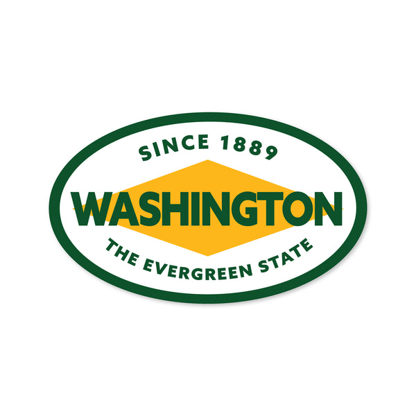 1889 Washington Classic Badge - Sticker