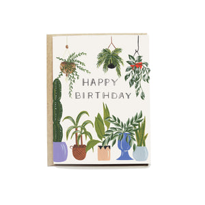 Plant Lover - Birthday Card
