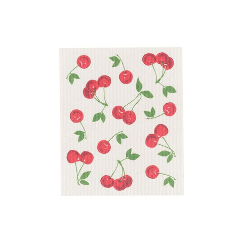 Cherries - Swedish Dishcloth