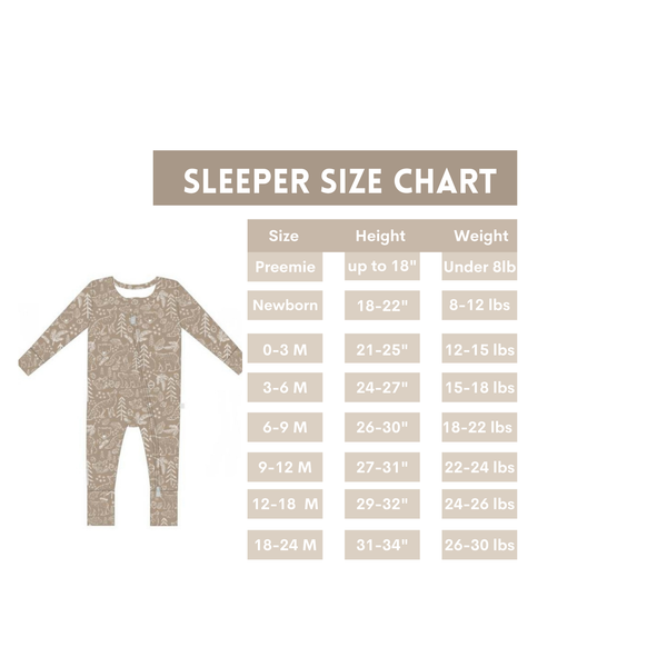 Bamboo Sleeper - Steele Blue