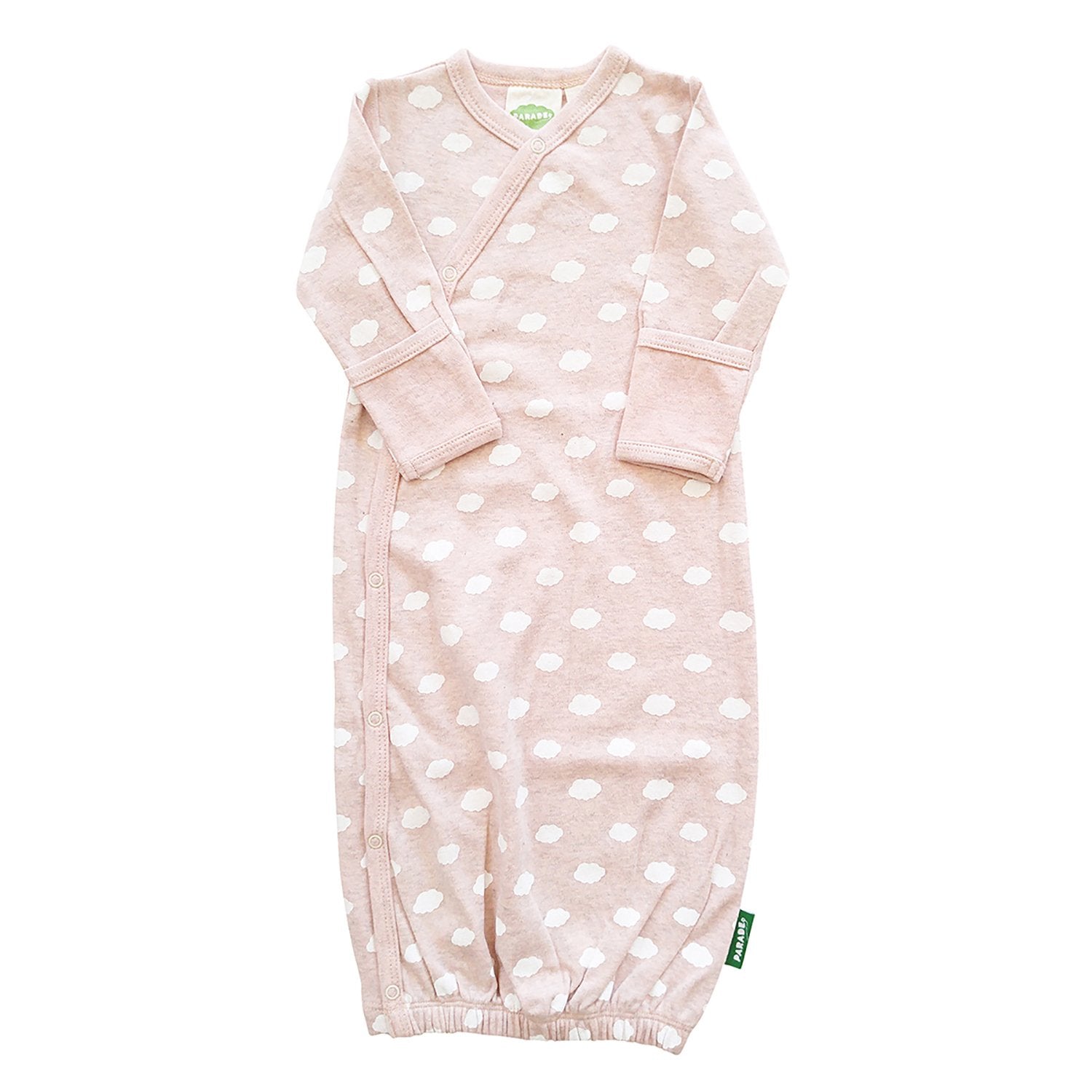 Kimono Gown - Clouds Pink