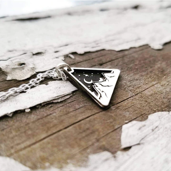 Layered Mountains Necklace