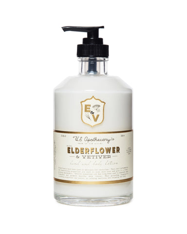 Elderflower & Vetiver - 12oz Hand and Body Lotion