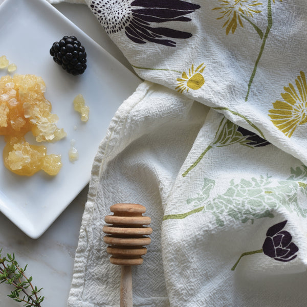 Honeybee Garden Towel