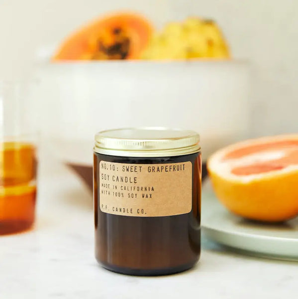 No. 10: Sweet Grapefruit - 7.2oz Soy Candle