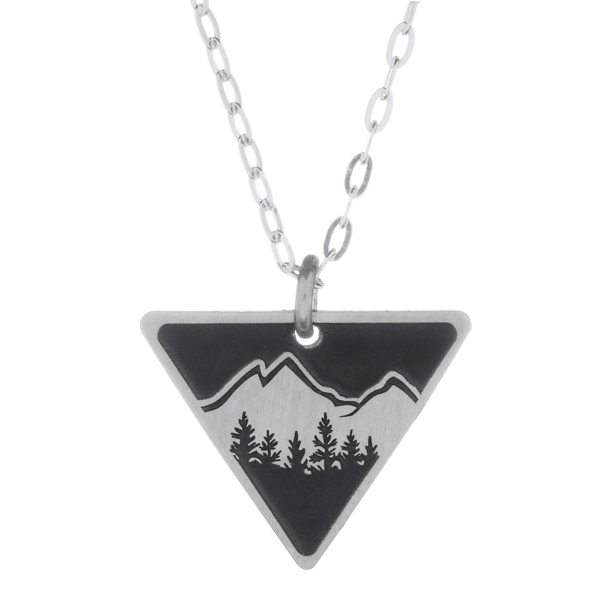 Explorer Small Triangle Necklace