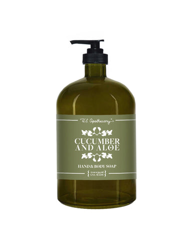 Cucumber & Aloe - 12oz Hand and Body Soap
