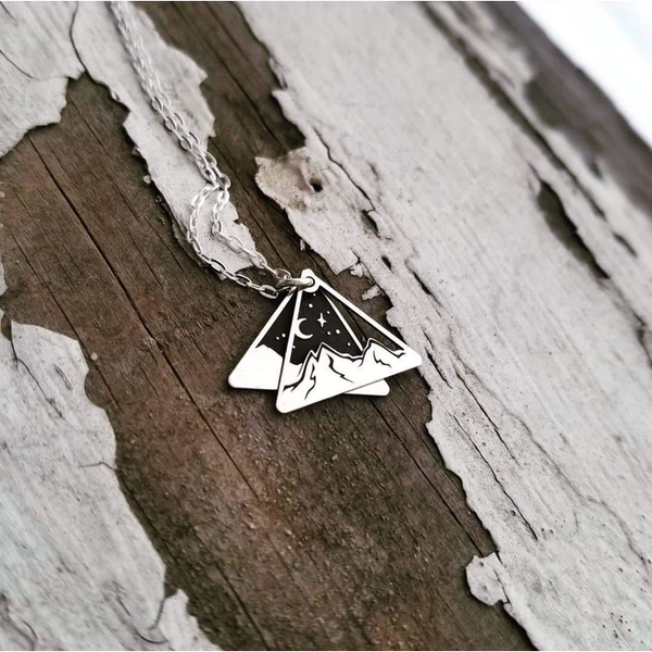 Layered Mountains Necklace