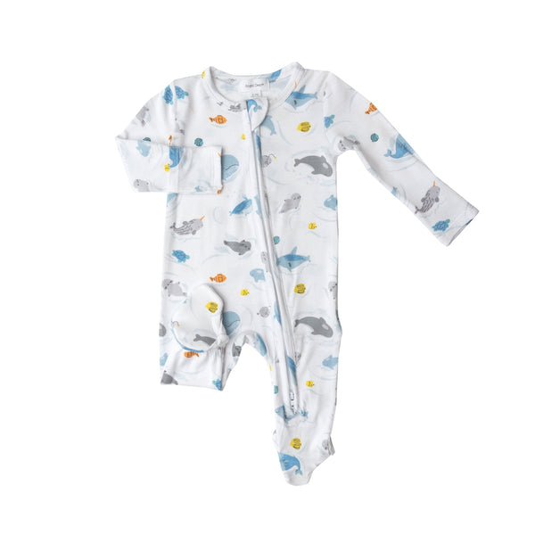 Big Splash 2 Way Zipper Footie
