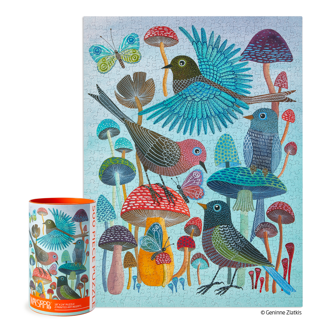 Mushroom Garden | 500 Piece Jigsaw Puzzle