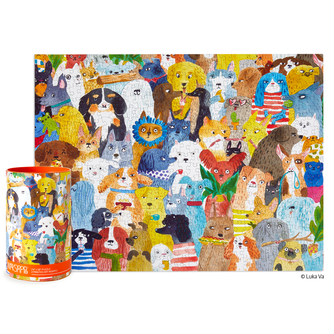 Doggie Day Care | 500 Piece Jigsaw Puzzle